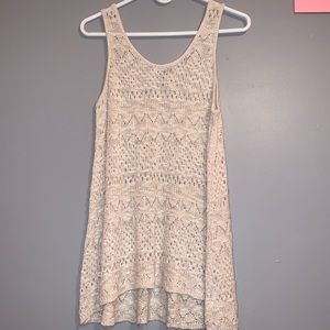 Knitted tank tops